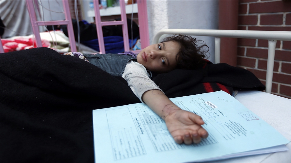 وفاة 148 شخص بوباء الكوليرا في محافظة إب خلال عام